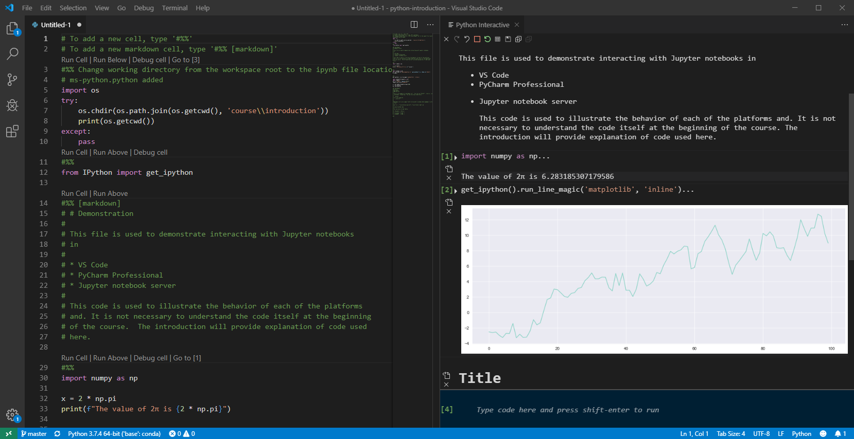 VS Code Notebook